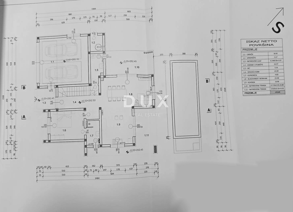 ISTRIA, SVETVINČENAT - Terreno con concessione edilizia