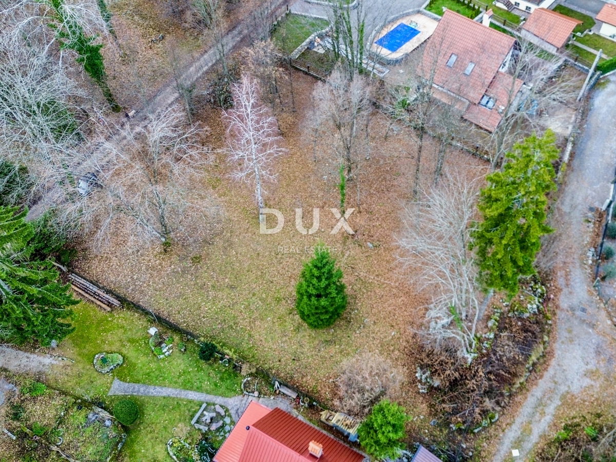 OPATIJA, ZVONEĆA - l'ultimo terreno edificabile nel bosco, come in una fiaba, un idillio boschivo a soli 6 km da Opatija e dal mare