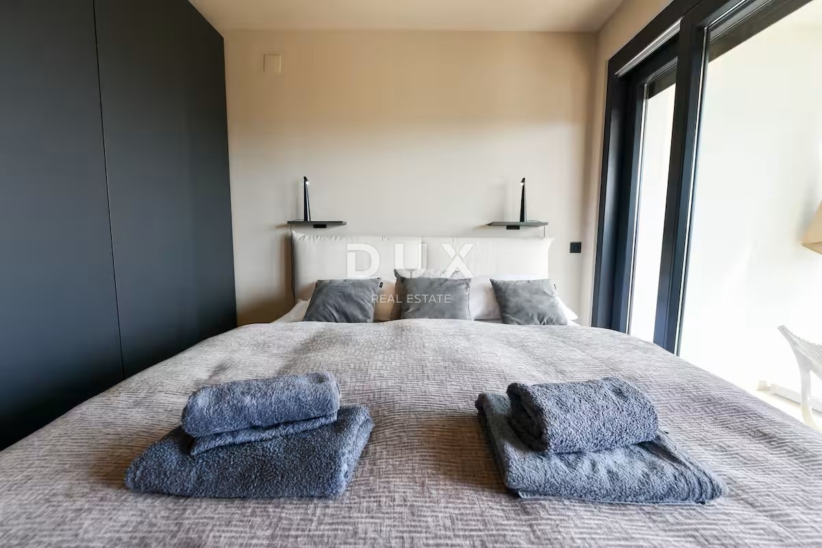 OPATIJA, OPRIĆ - appartamento in un nuovo edificio con giardino e vista mare