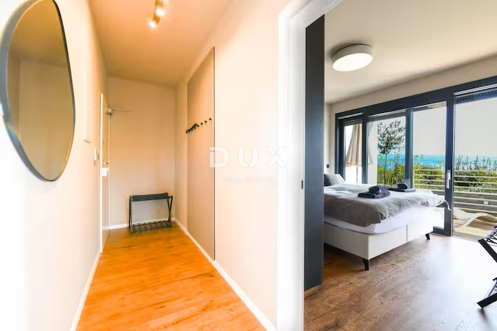 OPATIJA, OPRIĆ - appartamento in un nuovo edificio con giardino e vista mare