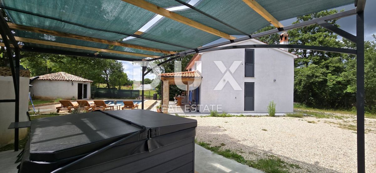 ISTRIA, ŽMINJ - Casa vacanze in posizione appartata, con piscina e jacuzzi