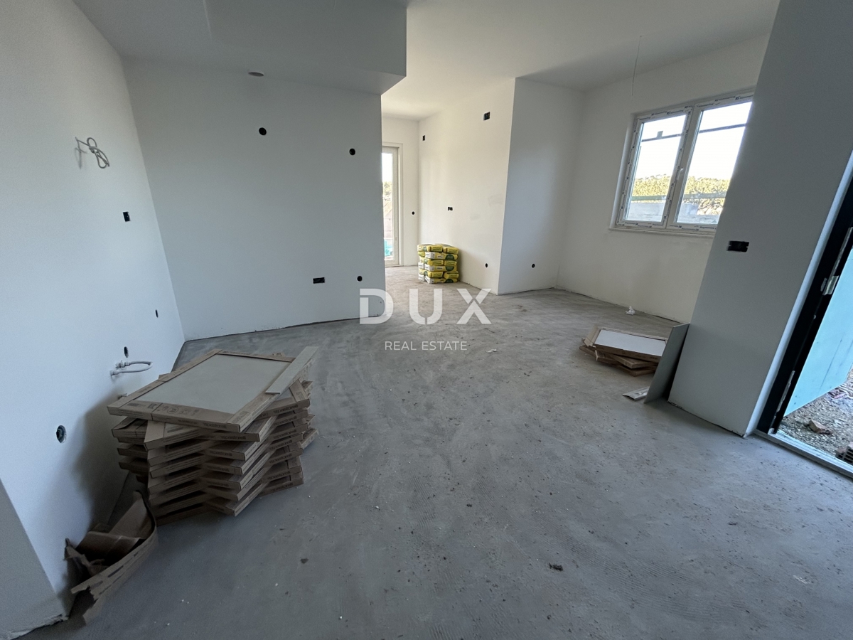 MURTER, JEZERA – NUOVA COSTRUZIONE, Appartamento duplex con piscina
