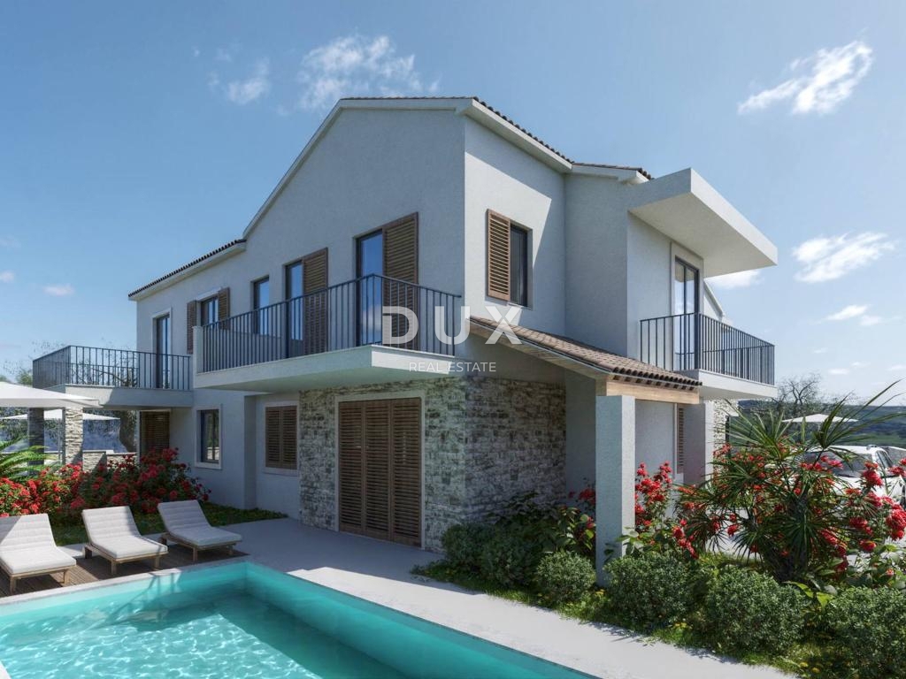 MURTER, JEZERA – NUOVA COSTRUZIONE, Appartamento duplex con piscina