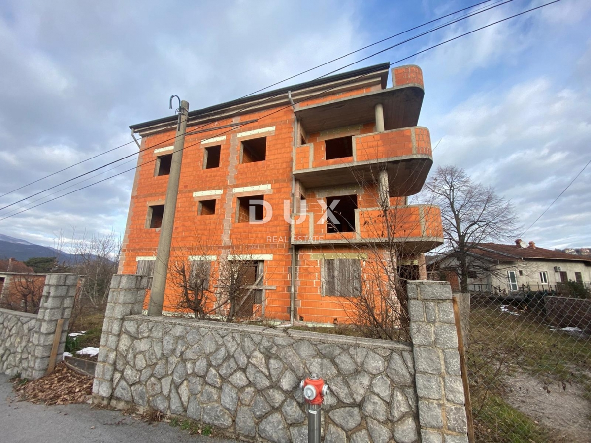 RIJEKA, KASTAV - casa indipendente con vista mare + garage + ampio giardino! OCCASIONE! VENDITA URGENTE!