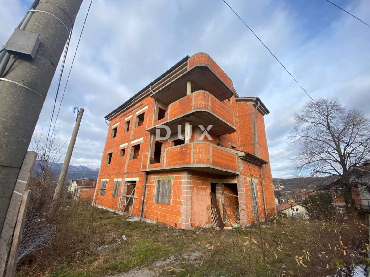 RIJEKA, KASTAV - casa indipendente con vista mare + garage + ampio giardino! OCCASIONE! VENDITA URGENTE!