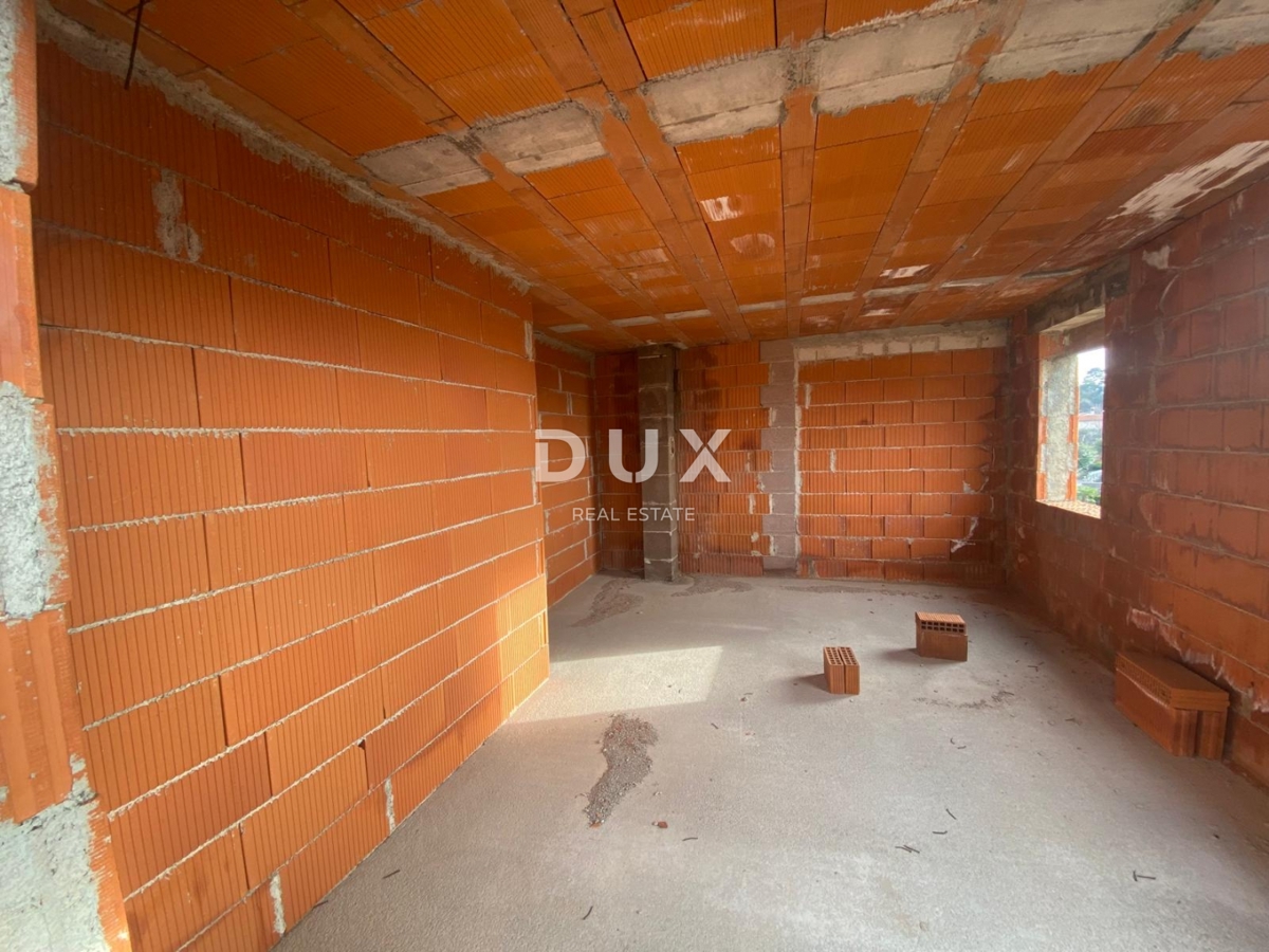 RIJEKA, KASTAV - casa indipendente con vista mare + garage + ampio giardino! OCCASIONE! VENDITA URGENTE!