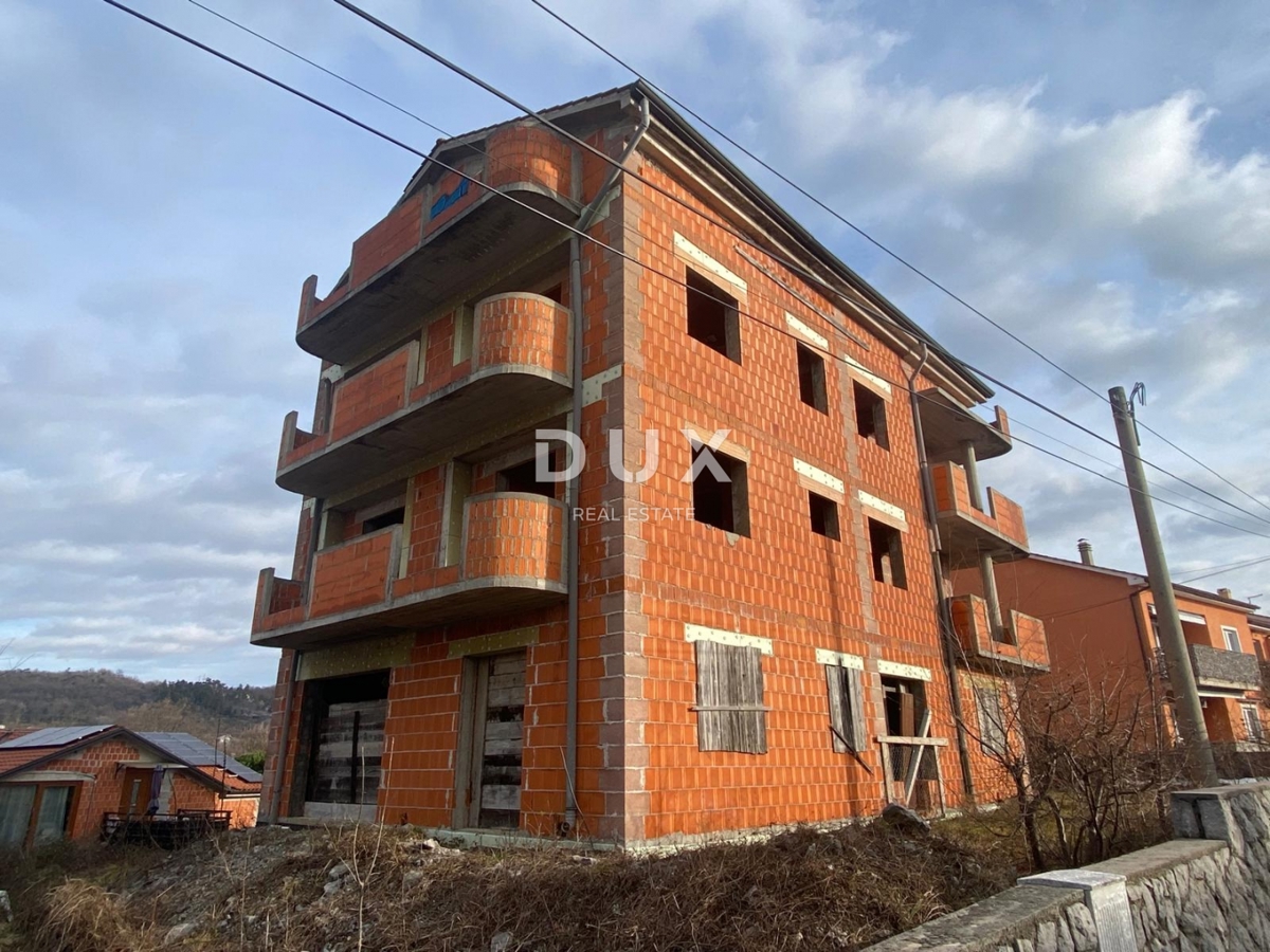 RIJEKA, KASTAV - casa indipendente con vista mare + garage + ampio giardino! OCCASIONE! VENDITA URGENTE!