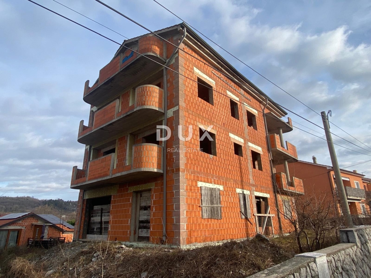 RIJEKA, KASTAV - casa indipendente con vista mare + garage + ampio giardino! OCCASIONE! VENDITA URGENTE!