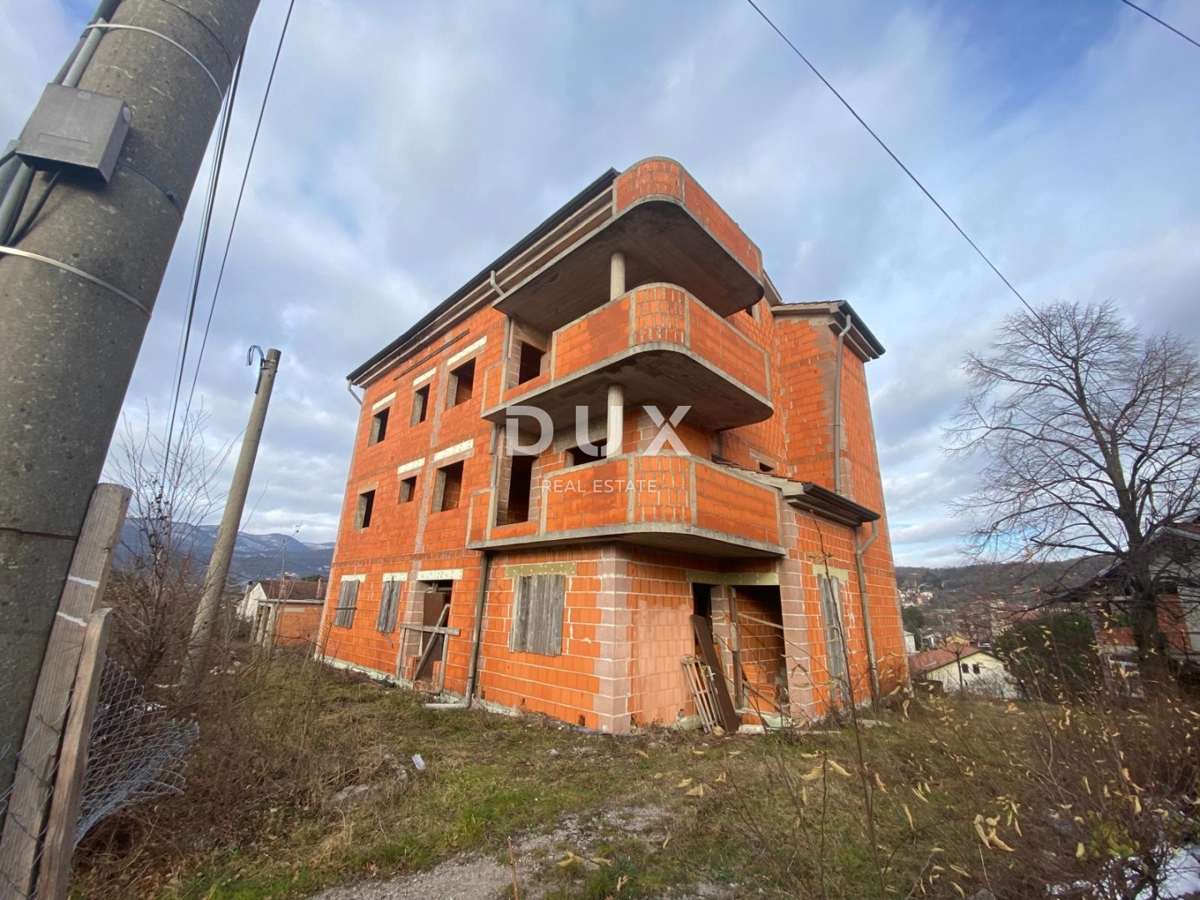 RIJEKA, KASTAV - casa indipendente con vista mare + garage + ampio giardino! OCCASIONE! VENDITA URGENTE!