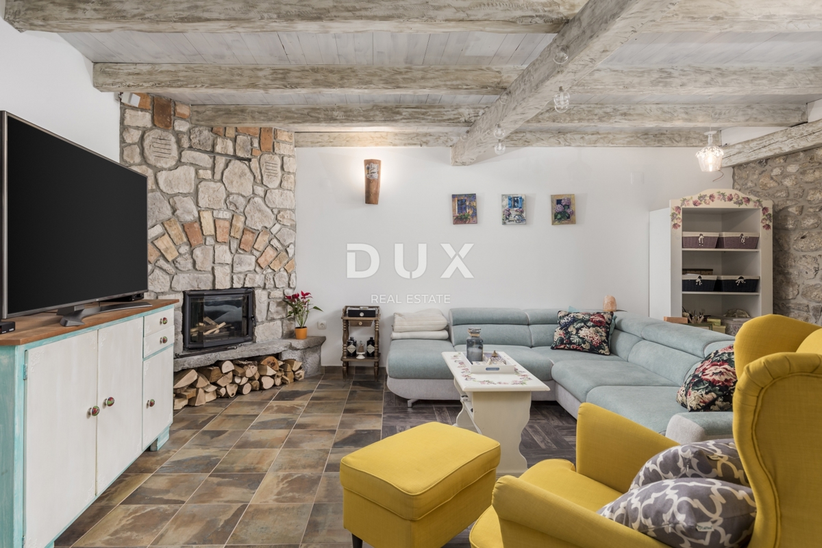 GROBNIK - Autentica casa in pietra con vista mare!