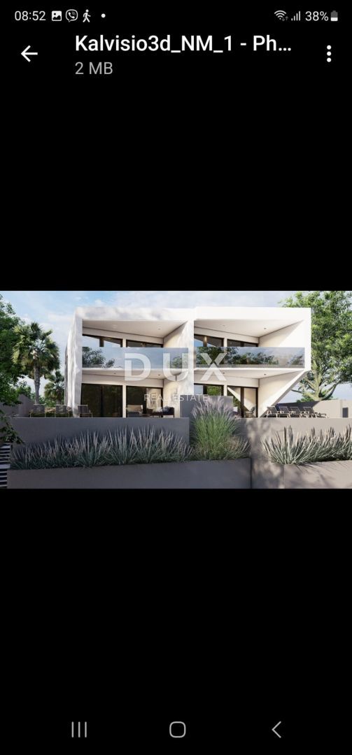 CRIKVENICA, JADRANOVO - lussuosa casa bifamiliare con piscina, 143m2