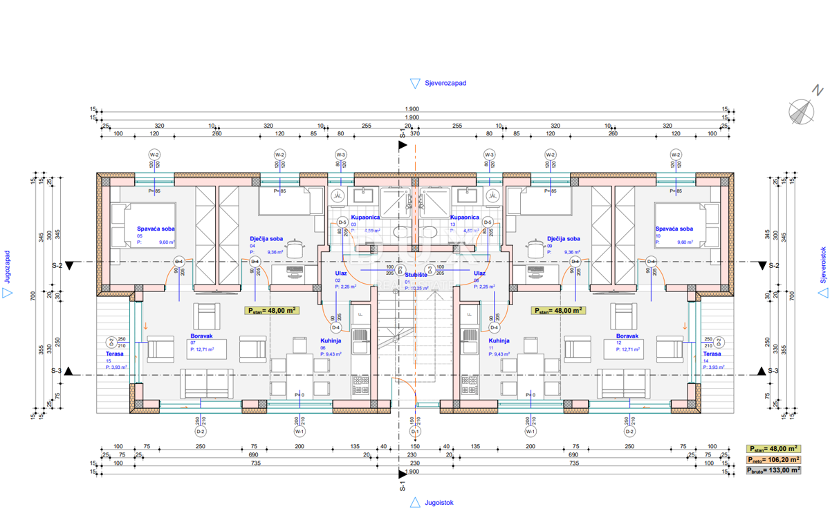 Terreno Sveta Klara, Novi Zagreb - Zapad, 410m2