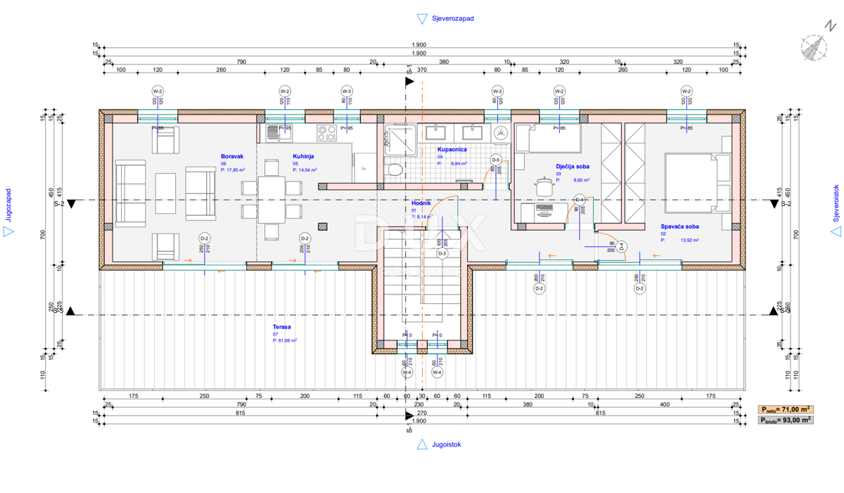 Terreno Sveta Klara, Novi Zagreb - Zapad, 410m2
