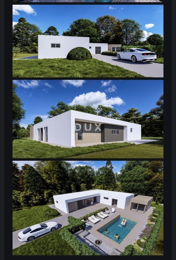 ZADAR, ZEMUNIK G. – Terreno edificabile con progetto di casa a basso consumo energetico