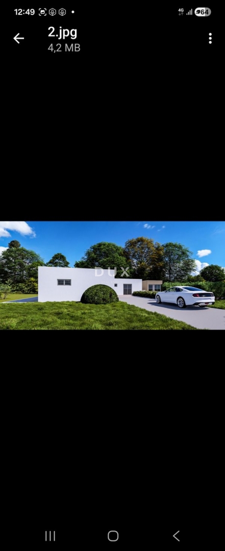 ZADAR, ZEMUNIK G. – Terreno edificabile con progetto di casa a basso consumo energetico