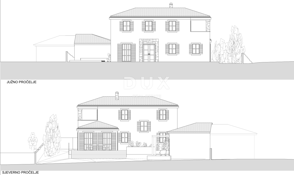 ISTRIA, VIŠNJAN - Terreno con permesso di costruire