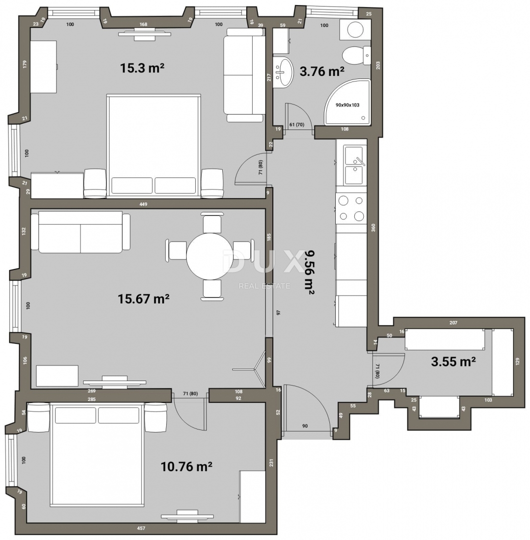 ZADAR, PENISOLA - Immobile di pregio nel cuore della città, un'opportunità imperdibile! Tour virtuale!