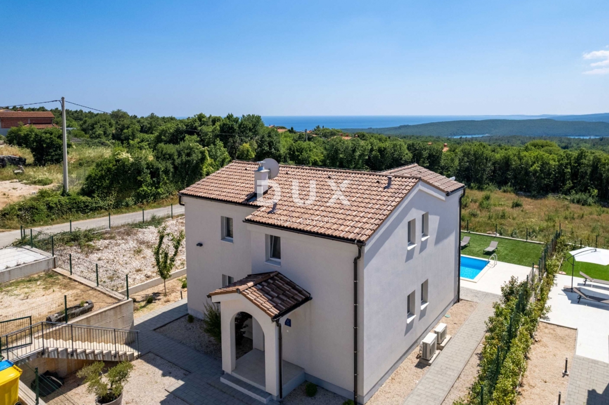ISTRIA, RABAC - Casa in stile mediterraneo con piscina e vista mare