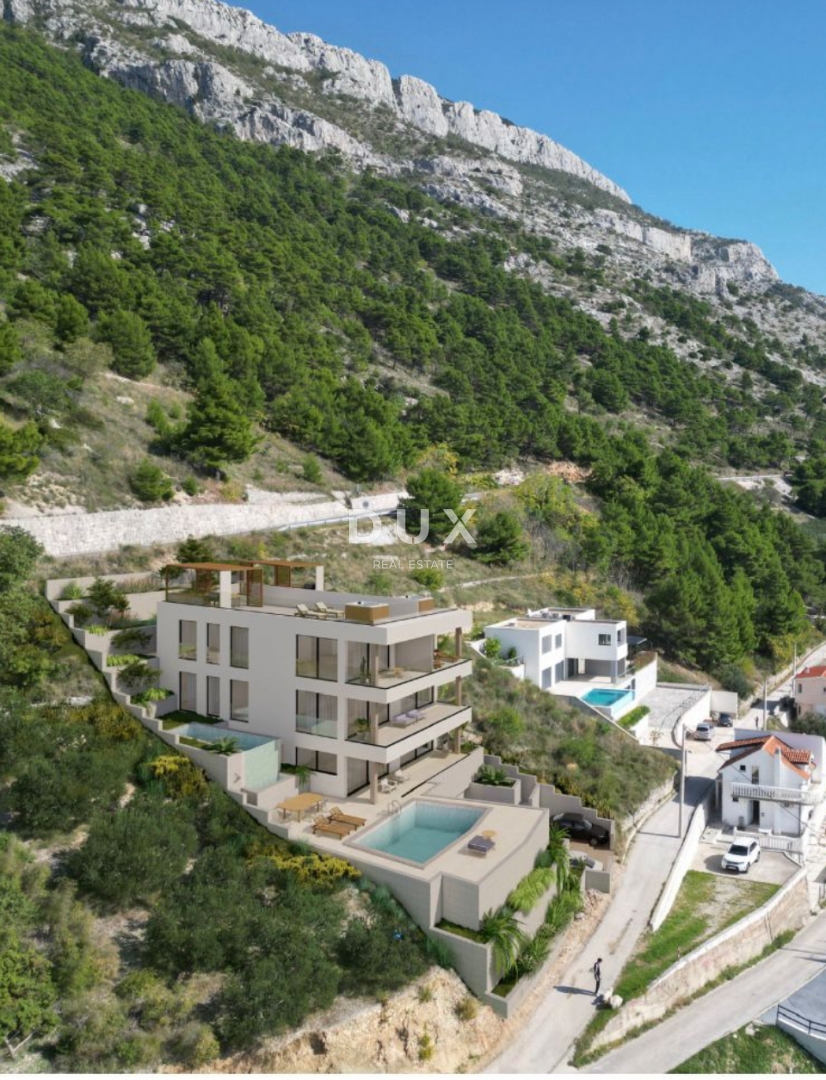 DALMATIA, PISAK – Appartamenti con due camere da letto e terrazza sul tetto