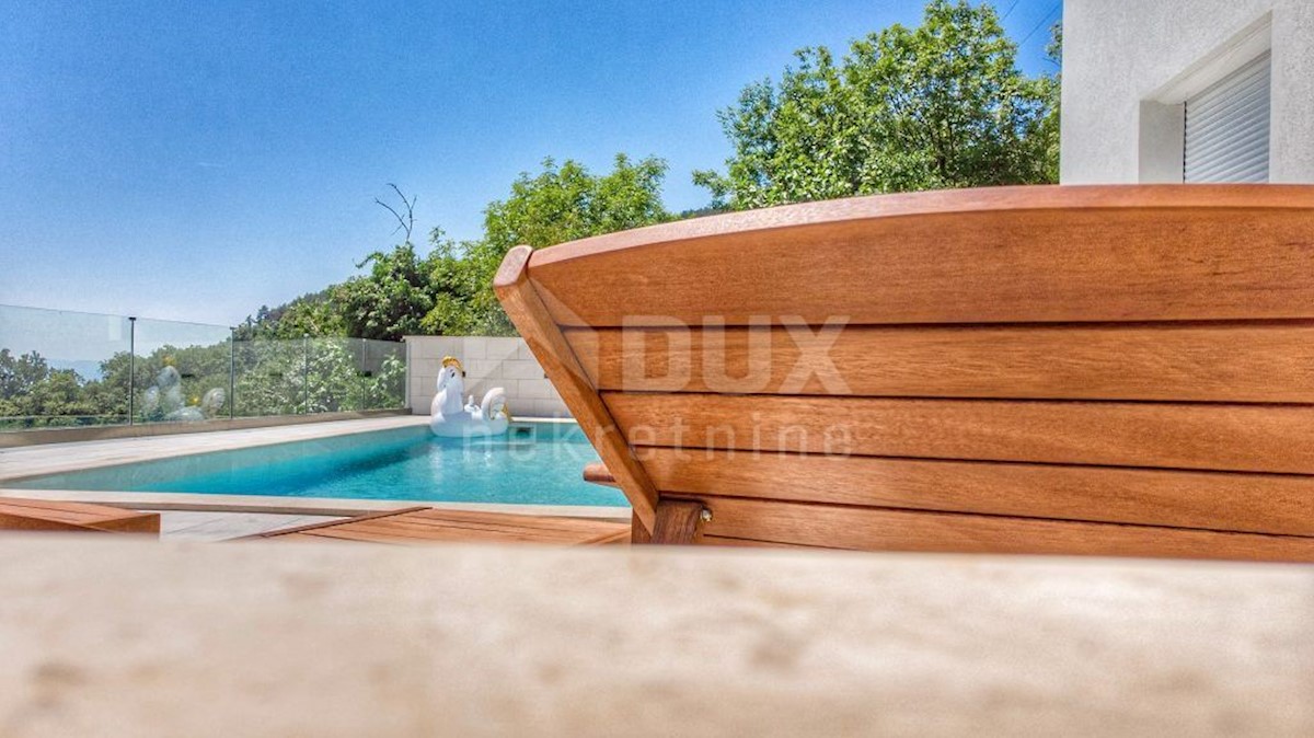 OPATIJA, BREGI - Villa 320m2 con vista panoramica e piscina + ambiente 500m2