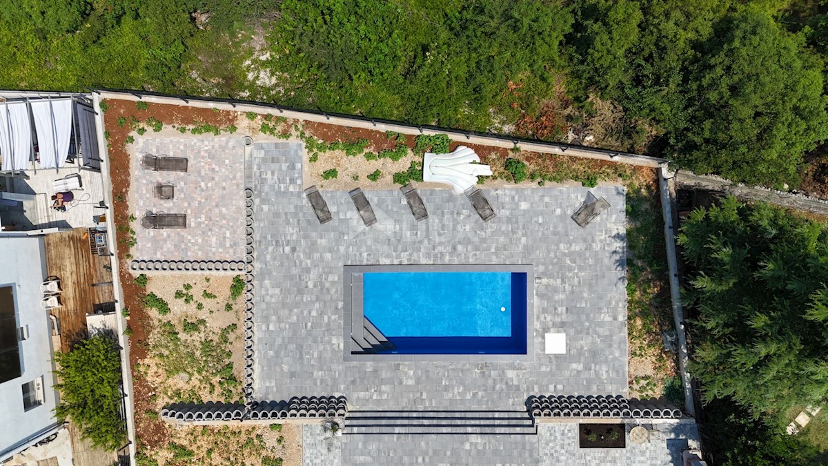 ISOLA DI KRK, VRBNIK - Villa di lusso con piscina e vista mare