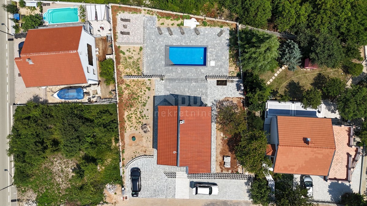 ISOLA DI KRK, VRBNIK - Villa di lusso con piscina e vista mare