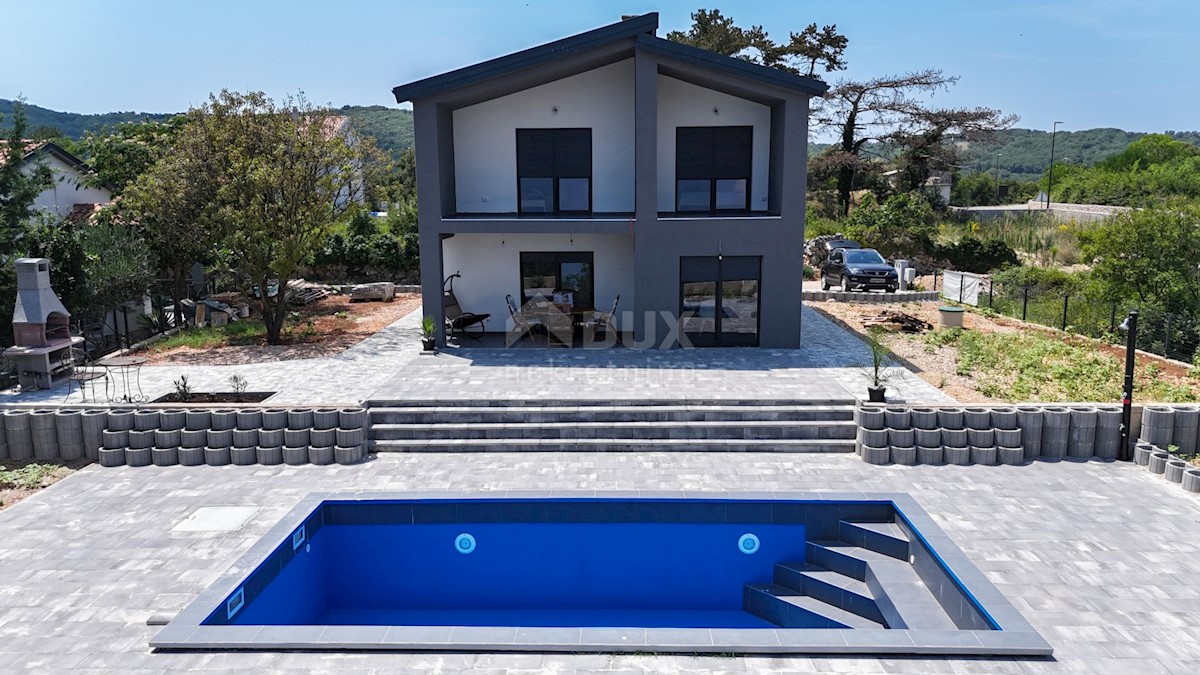 ISOLA DI KRK, VRBNIK - Villa di lusso con piscina e vista mare