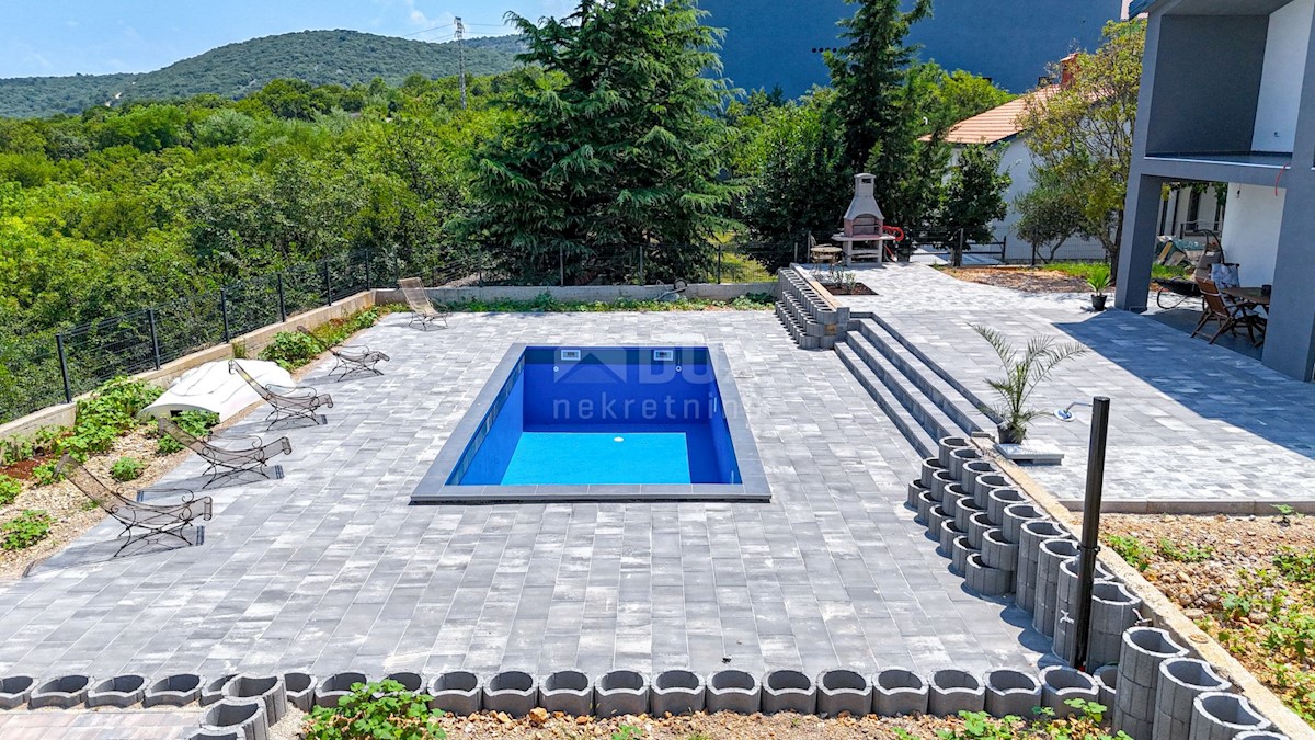 ISOLA DI KRK, VRBNIK - Villa di lusso con piscina e vista mare