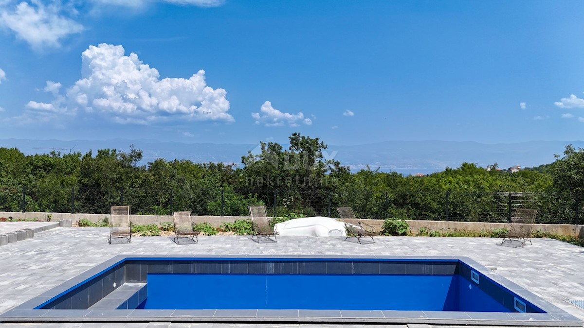 ISOLA DI KRK, VRBNIK - Villa di lusso con piscina e vista mare