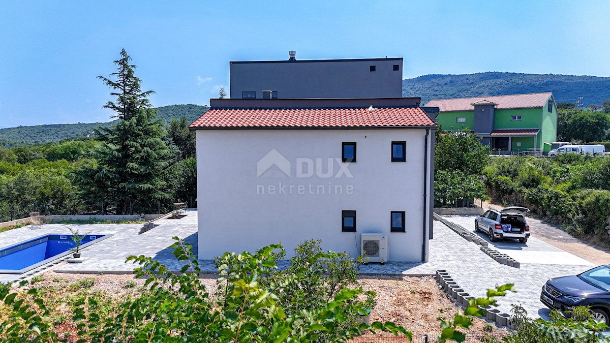 ISOLA DI KRK, VRBNIK - Villa di lusso con piscina e vista mare