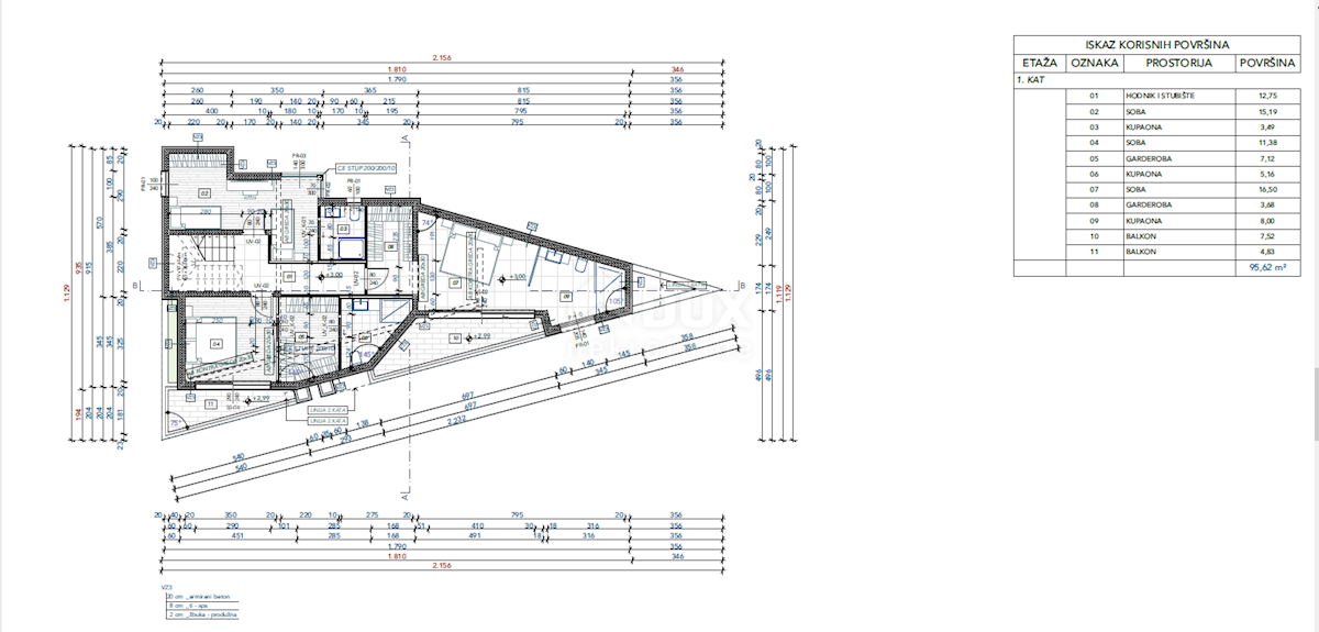 OPATIJA, LOVRAN - villa 333m2 con piscina e vista mare + ambiente 500m2