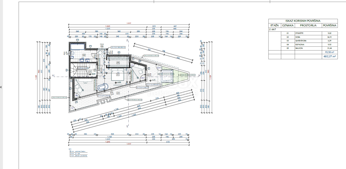 OPATIJA, LOVRAN - villa 333m2 con piscina e vista mare + ambiente 500m2