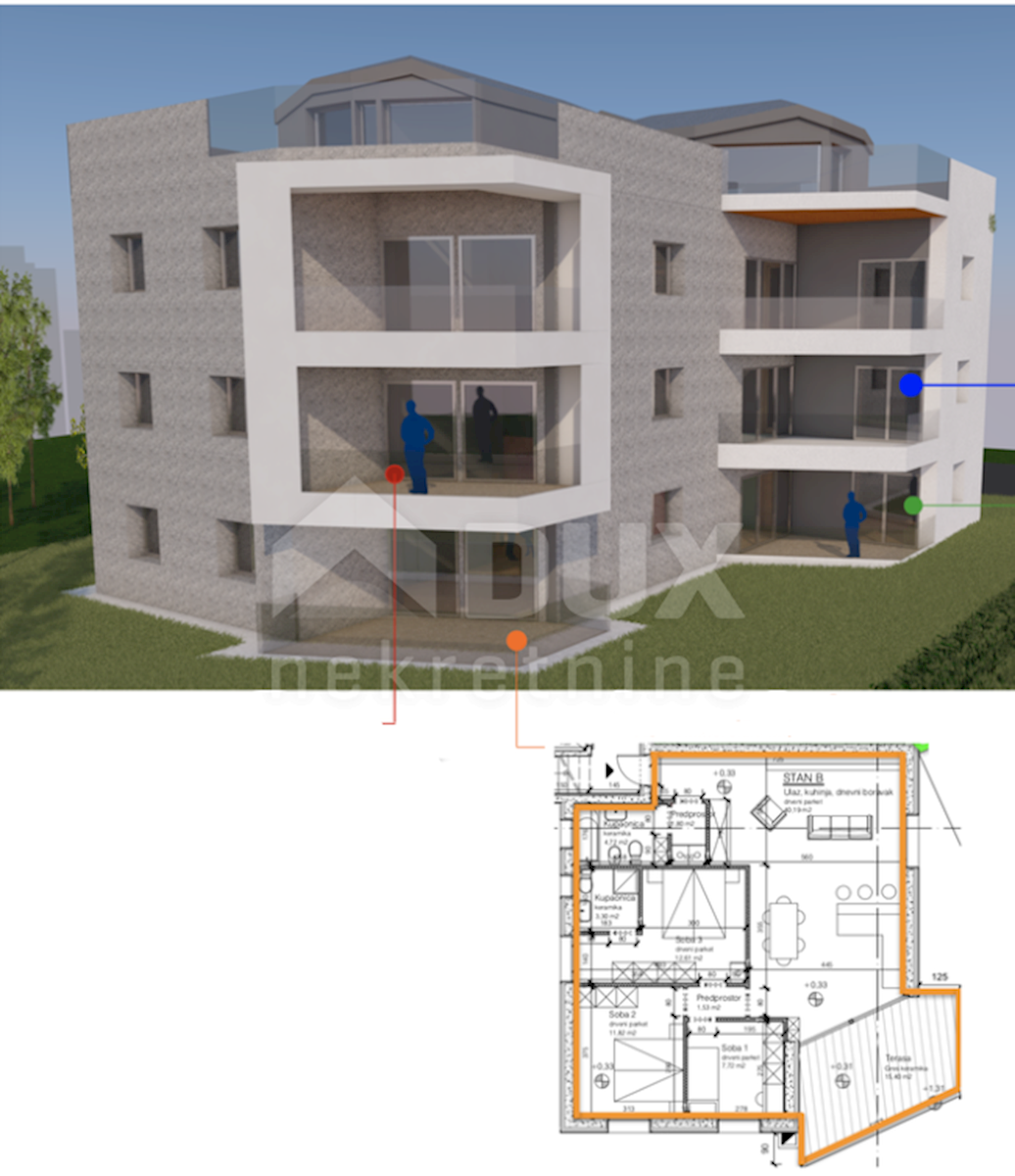 Appartamento Rovinj, 110m2