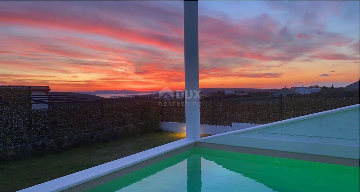 ZADAR, DEBELJAK - Lussuosa villa moderna con piscina e vista mare