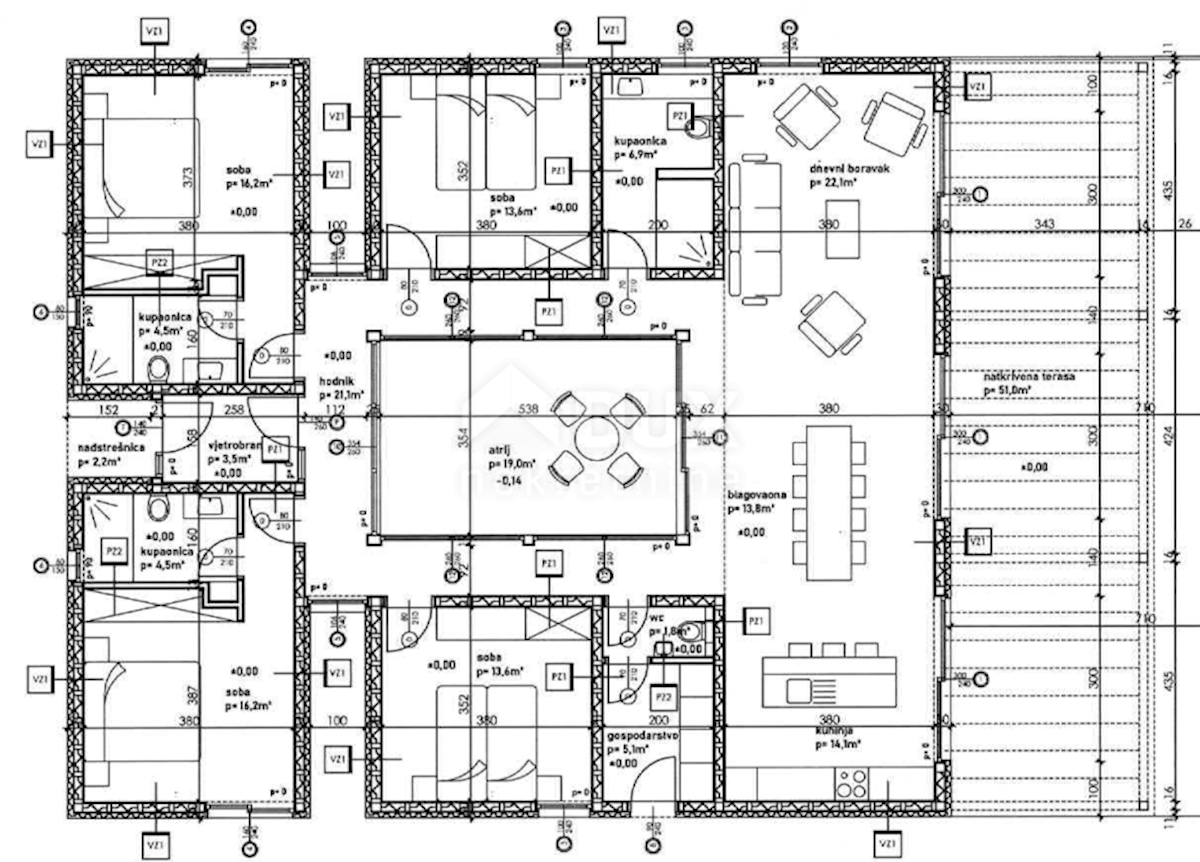 Casa Pridraga, Novigrad, 225m2