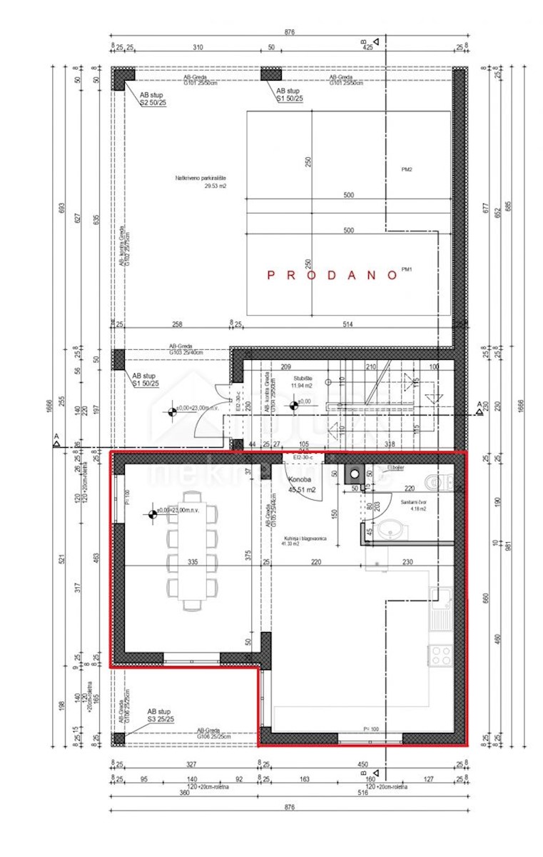 Appartamento Valmade, Pula, 50m2