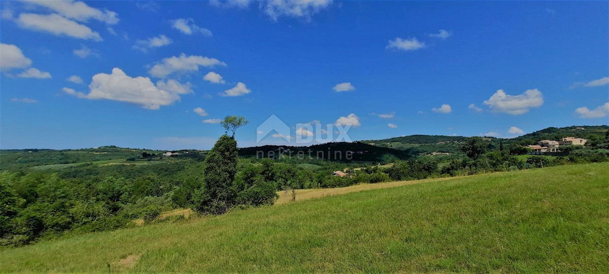 ISTRIA, GRONJAN - Terreno edificabile 1237m2 con bellissima vista sul mare