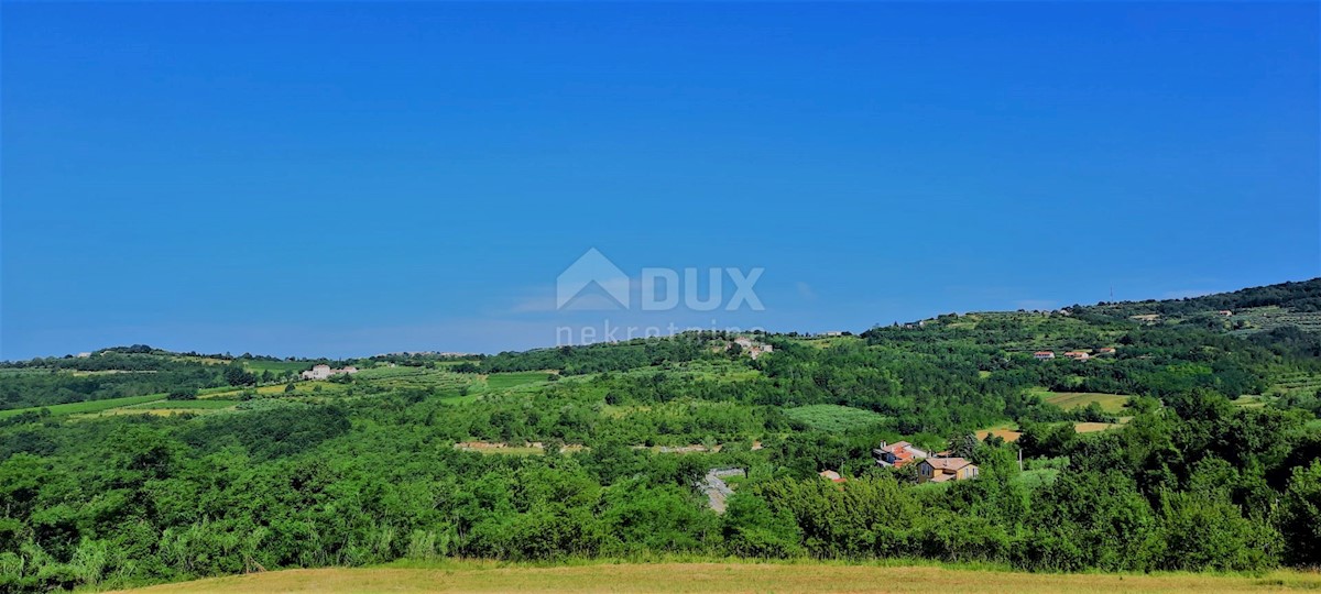 ISTRIA, GRONJAN - Terreno edificabile 1237m2 con bellissima vista sul mare