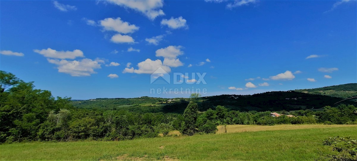 ISTRIA, GRONJAN - Terreno edificabile 1237m2 con bellissima vista sul mare