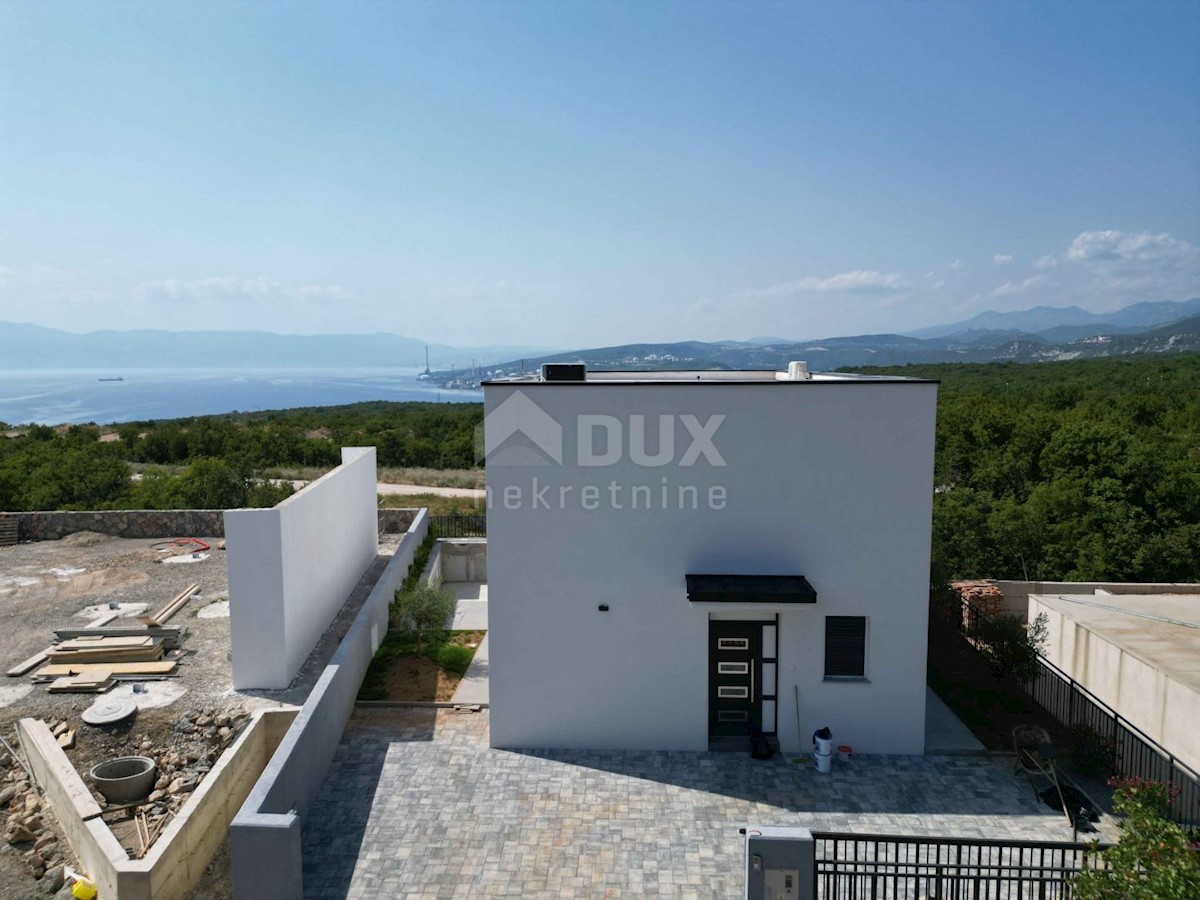 ŠMRIKA - villa moderna 157m2 con vista panoramica sul mare e piscina + dintorni 325m2