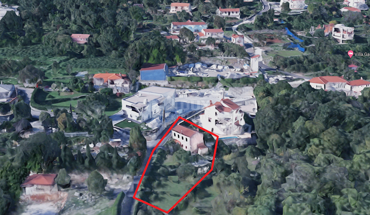 OPATIJA, IČIĆI, POLJANE- vecchia casa 85m2 con vista mare + dintorni 1333m2