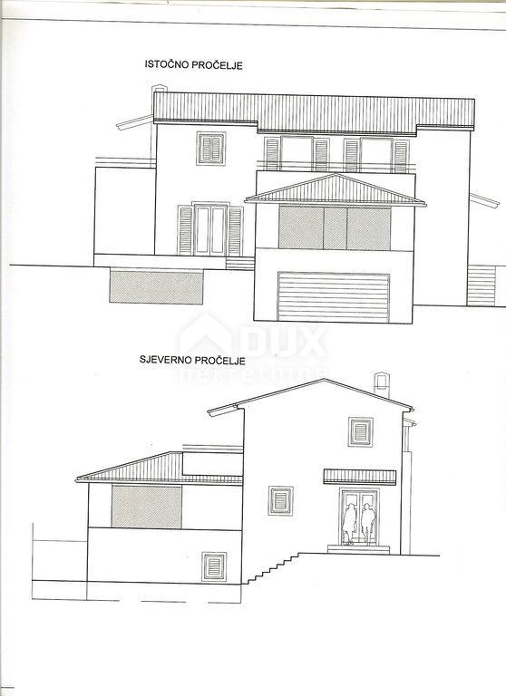 OPATIJA, LOVRAN- 4 terreni edificabili di 2800m2 CON PERMESSI DI COSTRUZIONE!!! (+3000 m2 di terreno edificabile senza permesso di costruire) con vista sul mare per una casa familiare/villa/appartamenti/case in affitto - vacanze con piscina