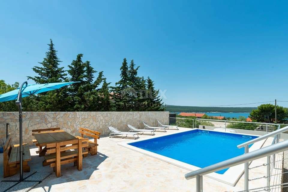 ZADAR, GORNJI KARIN - Casa moderna con piscina e vista mare