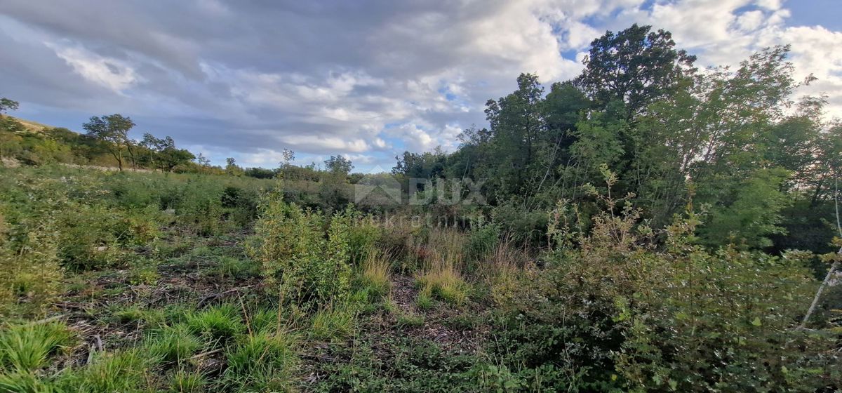 ISTRIA, LABIN (DINTORNI), Terreno edificabile con vista mare 4154 mq