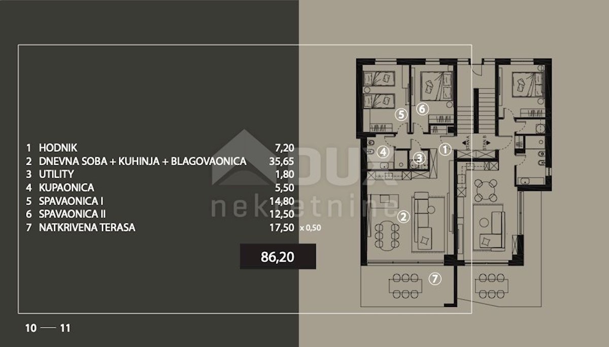 Appartamento Savudrija, Umag, 86,20m2