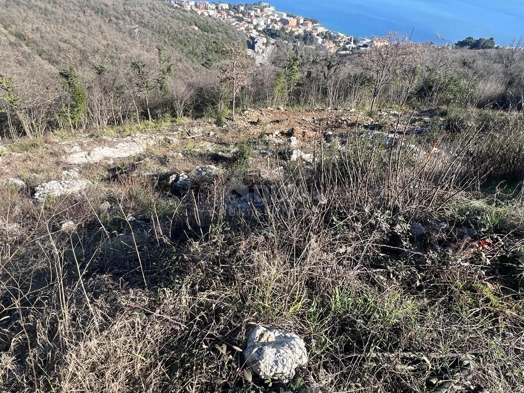 OPATIJA, KOLAVIĆI - edificio. terreno, 1017 mq, VISTA MARE PANORAMICA!!!