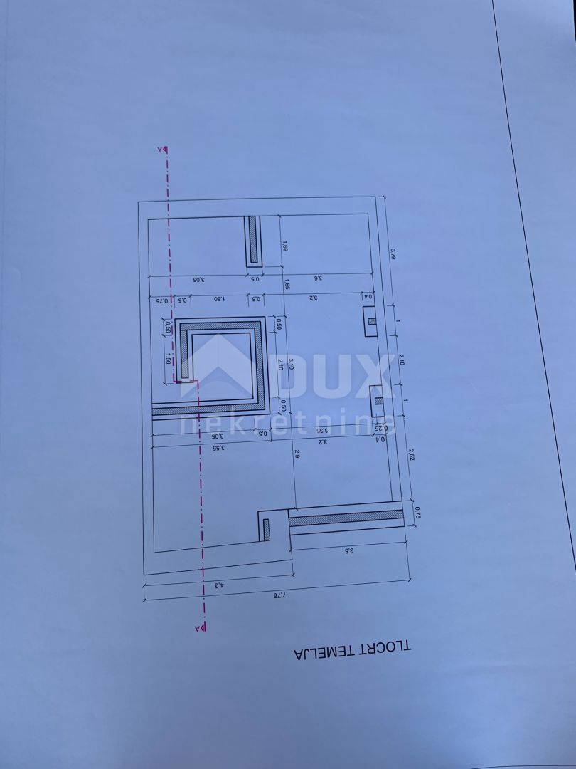  ISTRIA SVETINČENAT, Casa in pietra da ristrutturare con progetto