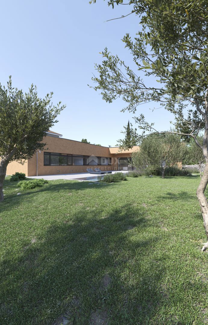 ISTRIA, ŽMINJ - Casa ad un piano di nuova costruzione di alta qualità in una posizione tranquilla