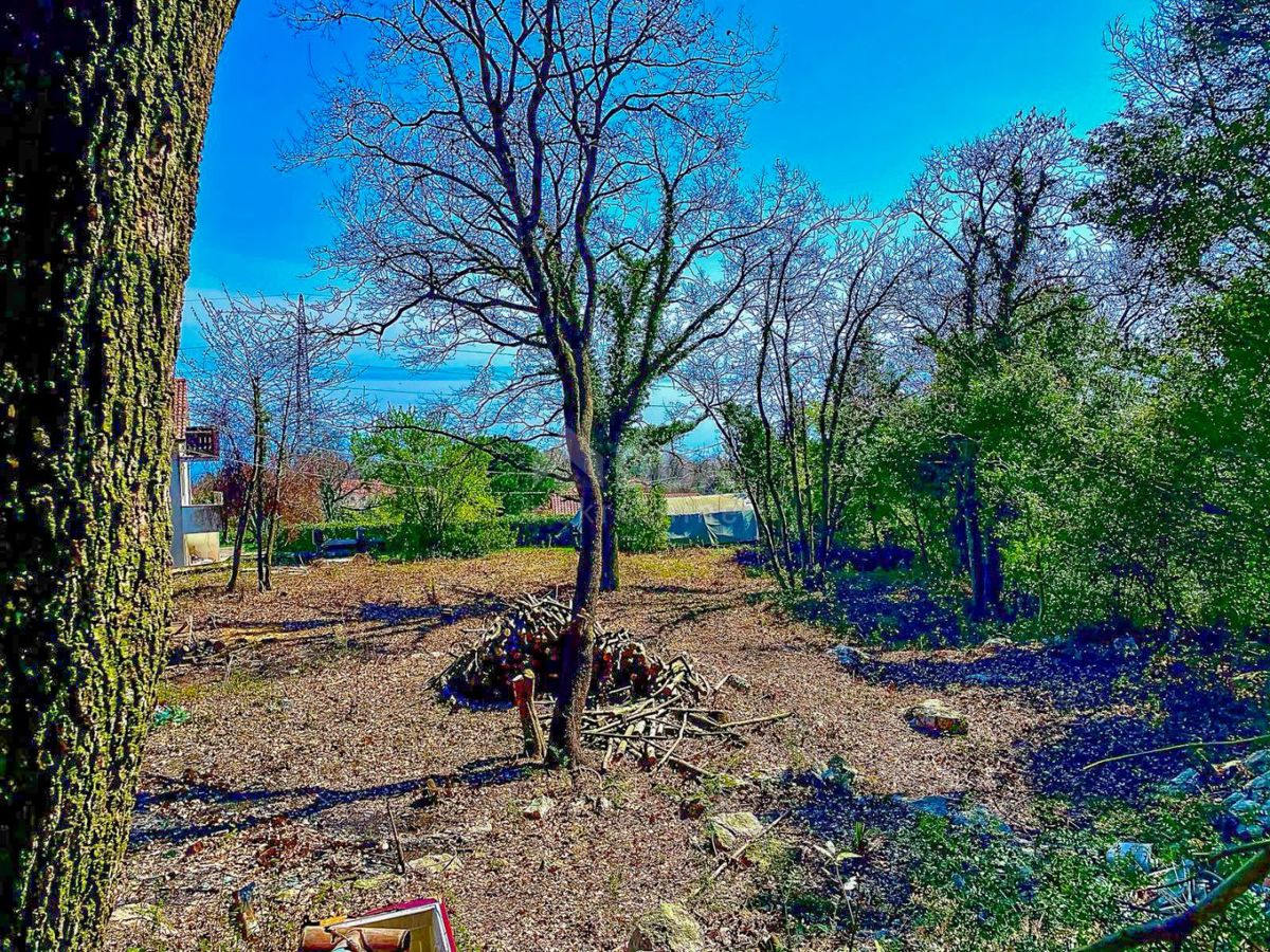 OPATIJA, IKA - terreno edificabile per una casa o edificio con vista sul mare vicino al mare e ad Opatija