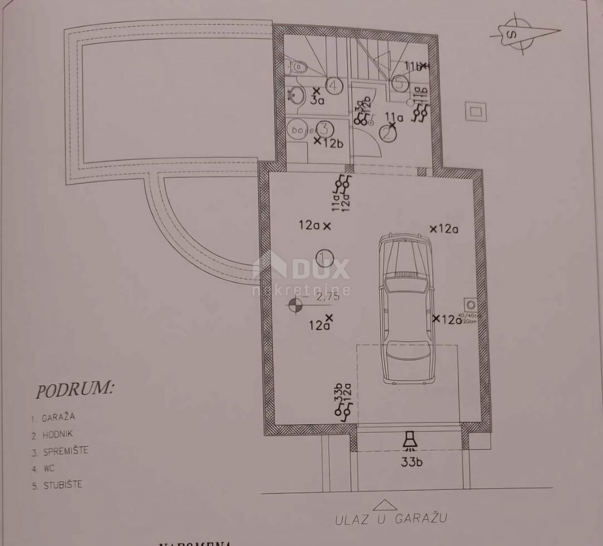 OPATIJA, MATULJI - casa in costruzione 230m2 + dintorni 400m2